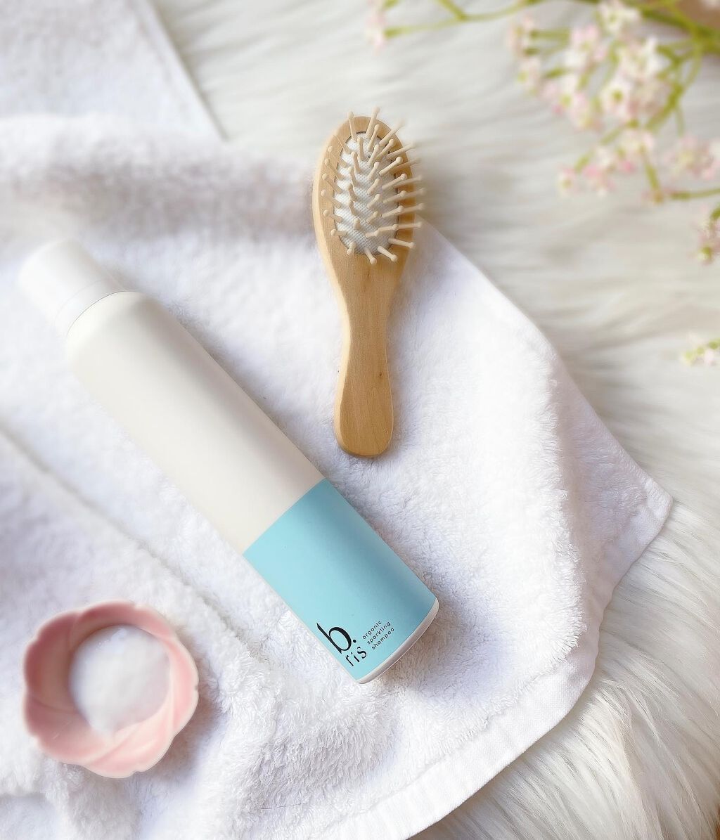 オーガニックスパークリングシャンプー/b.ris/市販シャンプーを使ったクチコミ（1枚目）