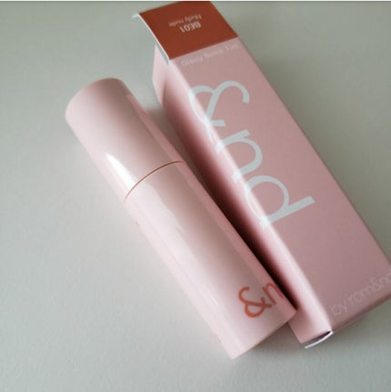 アンドバイロムアンド グラッシーボムティント/&nd by rom&nd/リップティントを使ったクチコミ(2枚目)