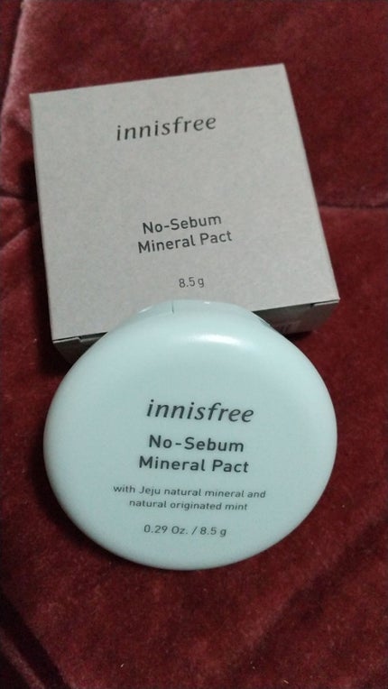ノーセバム ミネラルパクト N/innisfree/プレストパウダーを使ったクチコミ(1枚目)
