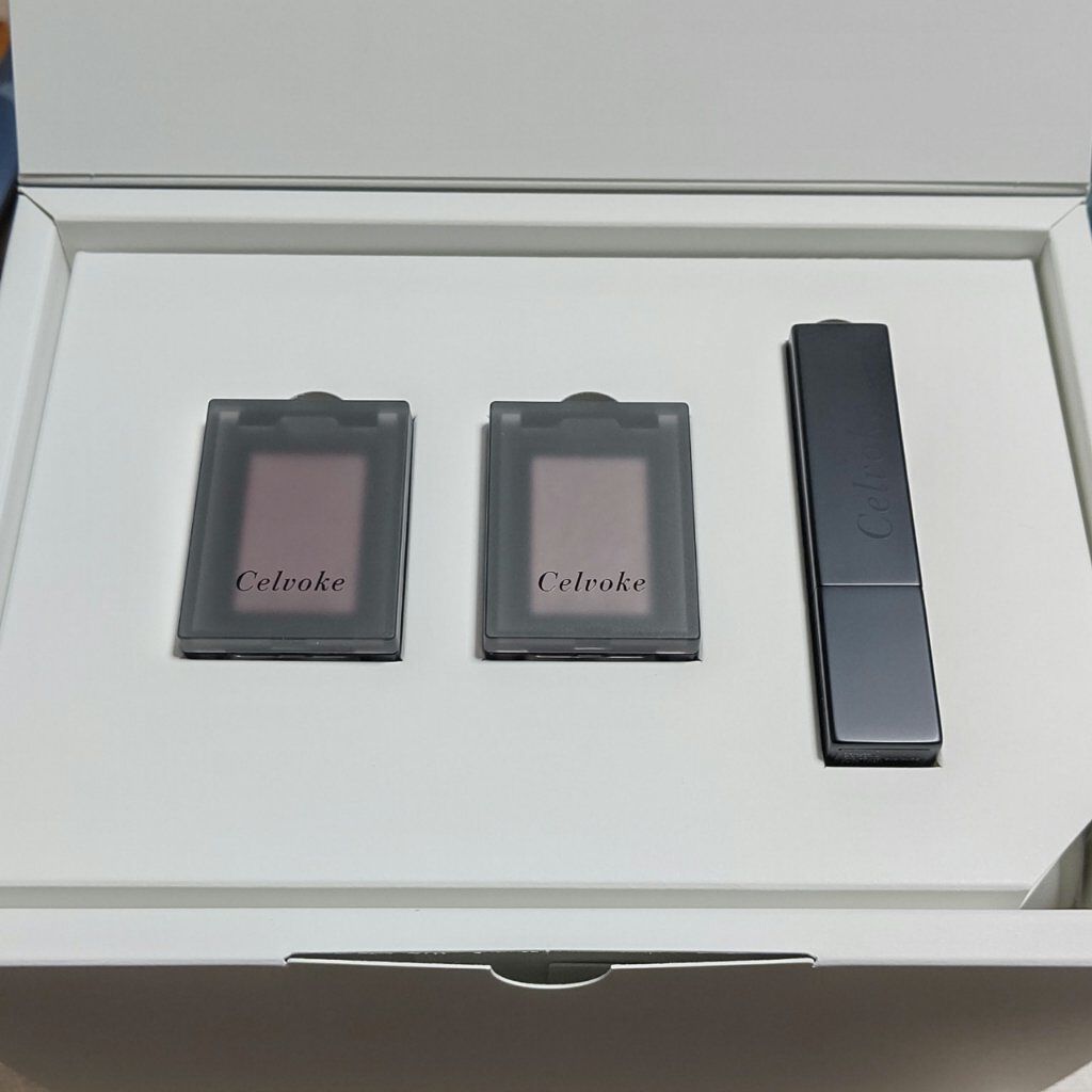 ディアレストピンクコレクション/Celvoke/メイクアップキットを使ったクチコミ（2枚目）