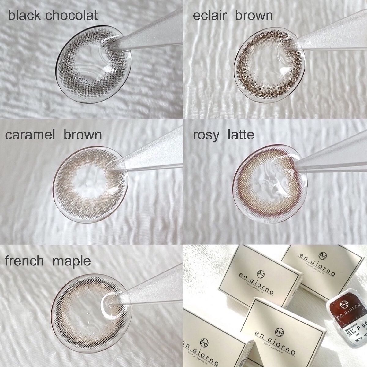 アンジョルノ カラメルブラウン/en Giorno/カラーコンタクトレンズを使ったクチコミ（1枚目）