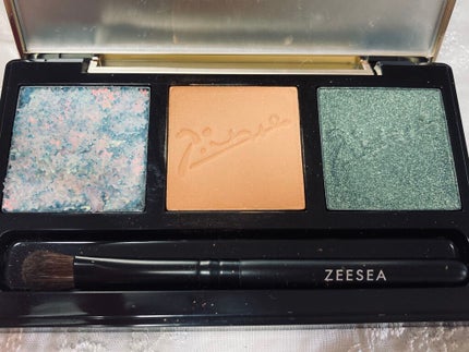 ZEESEA ×PICASSO COLOREYESHADOW/ZEESEA/アイシャドウパレットを使ったクチコミ(4枚目)
