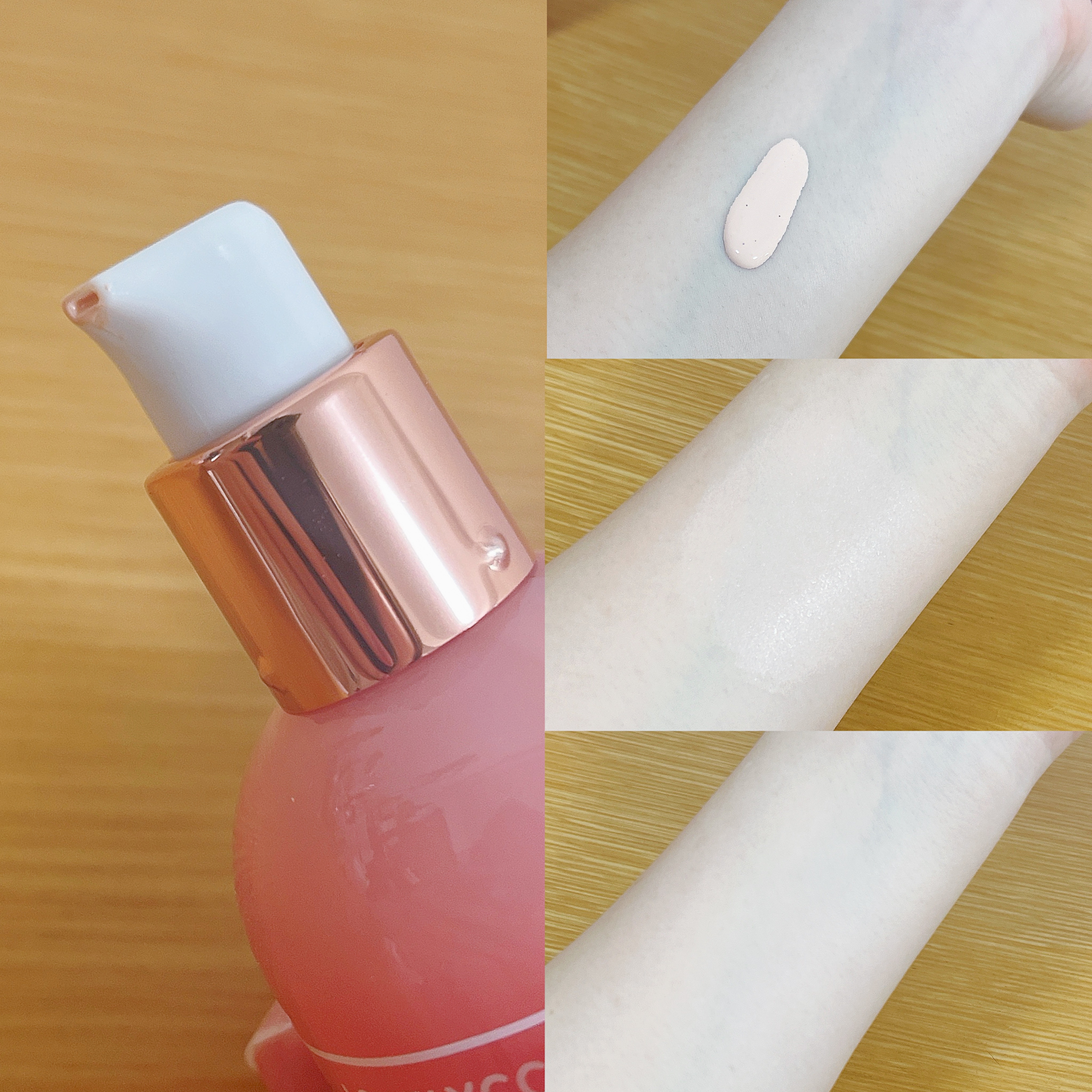 ピンクトーンアップサンセラム/LOVELYCC/化粧下地を使ったクチコミ（2枚目）