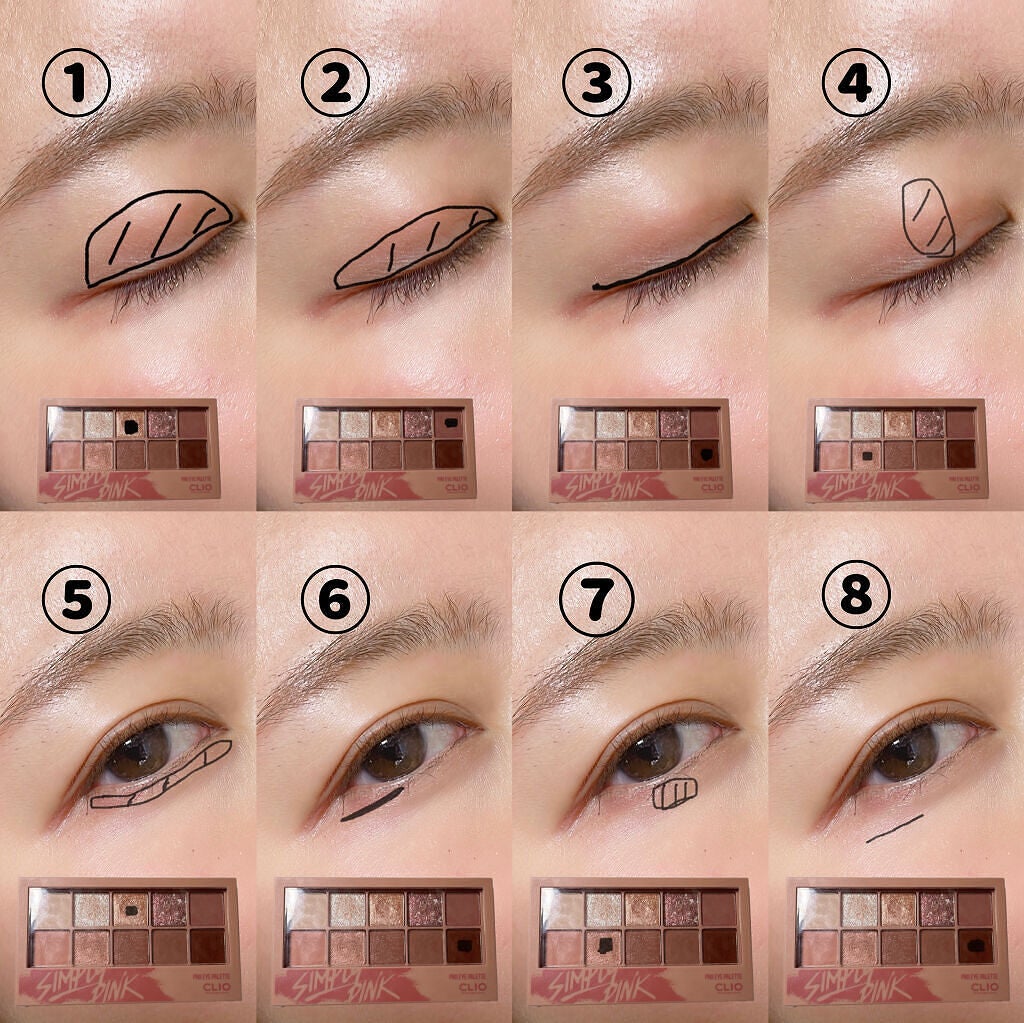 プロ アイ パレット/CLIO/アイシャドウパレットを使ったクチコミ(2枚目)