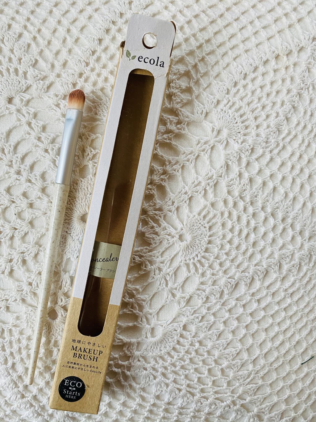 アイシャドウブラシ/ecola/その他を使ったクチコミ（2枚目）