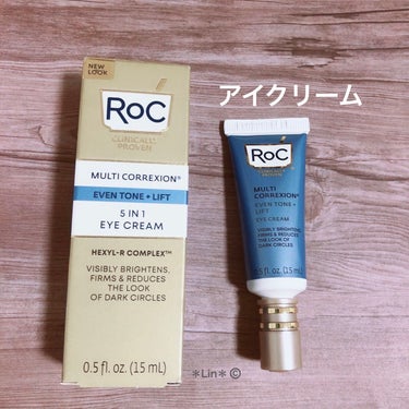 retinol correxion eye cream/RoC/アイケア・アイクリームを使ったクチコミ（1枚目）