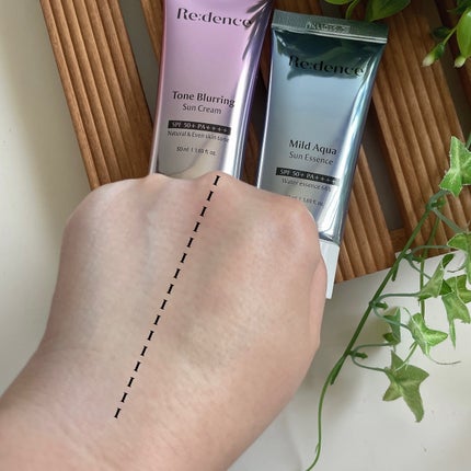 マイルドアクアUVエッセンス/redence/日焼け止めローションを使ったクチコミ(4枚目)