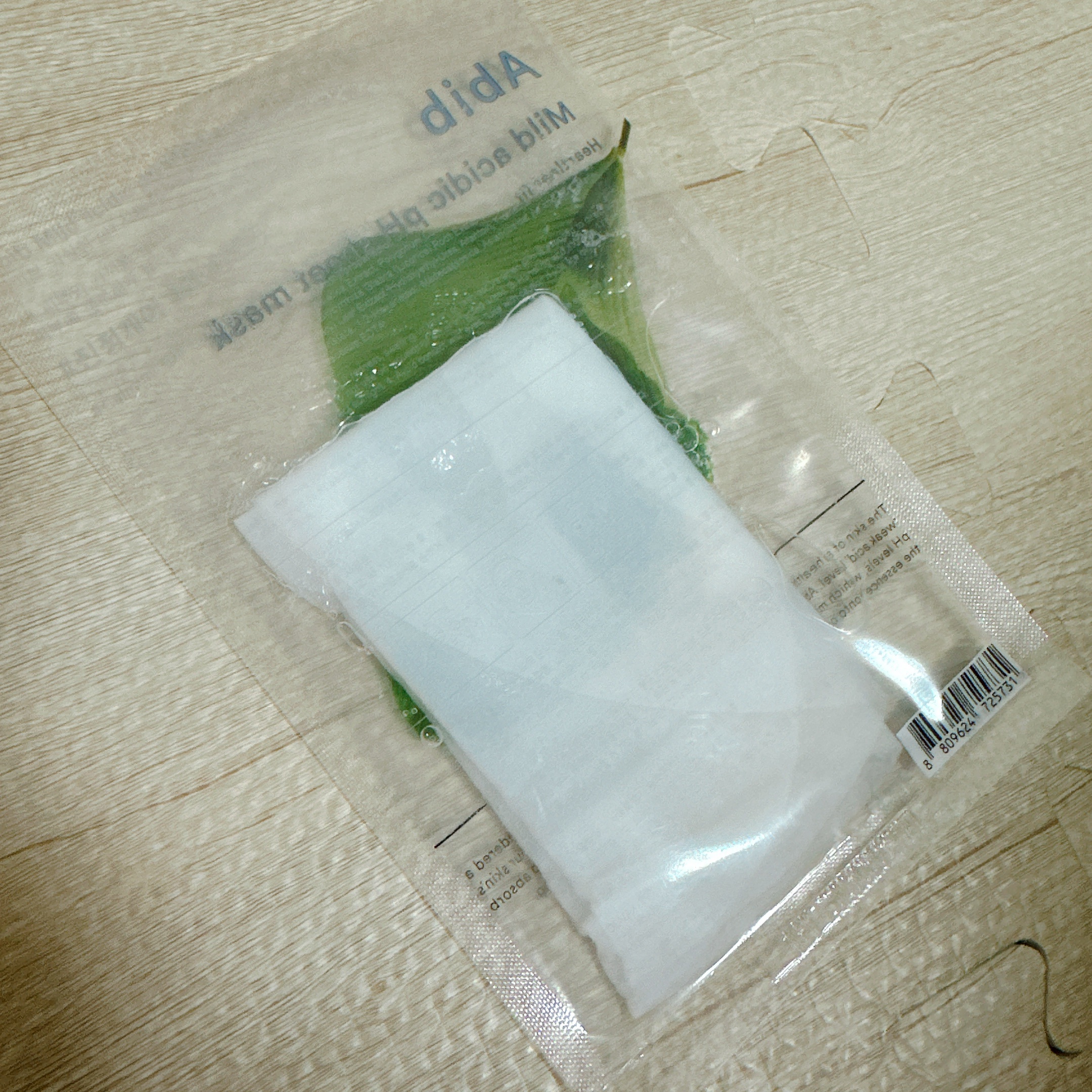 弱酸性pHシートマスク ドクダミフィット/Abib /シートマスク・パックを使ったクチコミ（2枚目）