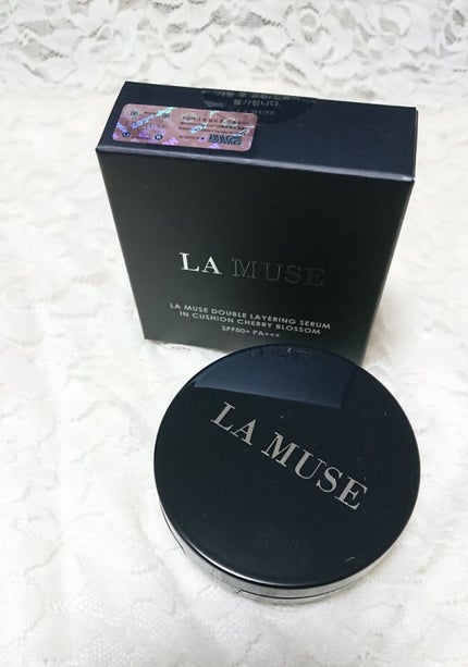 DOUBLE LAYERING SERUM IN CUSHIO CHERRY BLOSSOM/ラミューズ/クッションファンデーションを使ったクチコミ(1枚目)