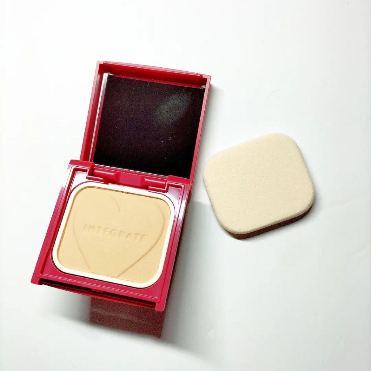 プロフィニッシュファンデーション/インテグレート/パウダーファンデーションを使ったクチコミ(4枚目)