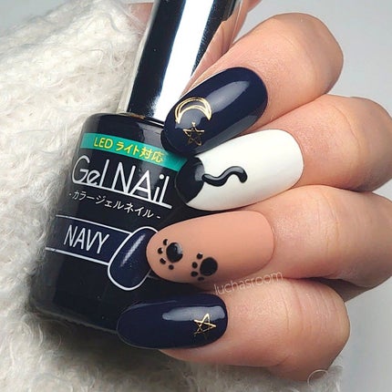 ジェルネイル(ライト対応)/セリア/ジェルネイルを使ったクチコミ(3枚目)