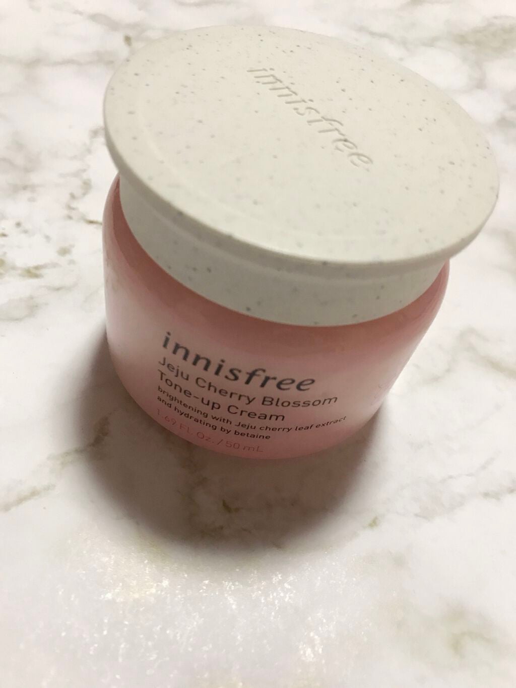 チェジュ チェリーブロッサム トーンアップクリーム/innisfree/化粧下地を使ったクチコミ(1枚目)