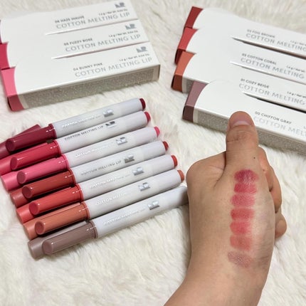 コットンメルティングリップ/ネイチャーリパブリック/口紅を使ったクチコミ(4枚目)