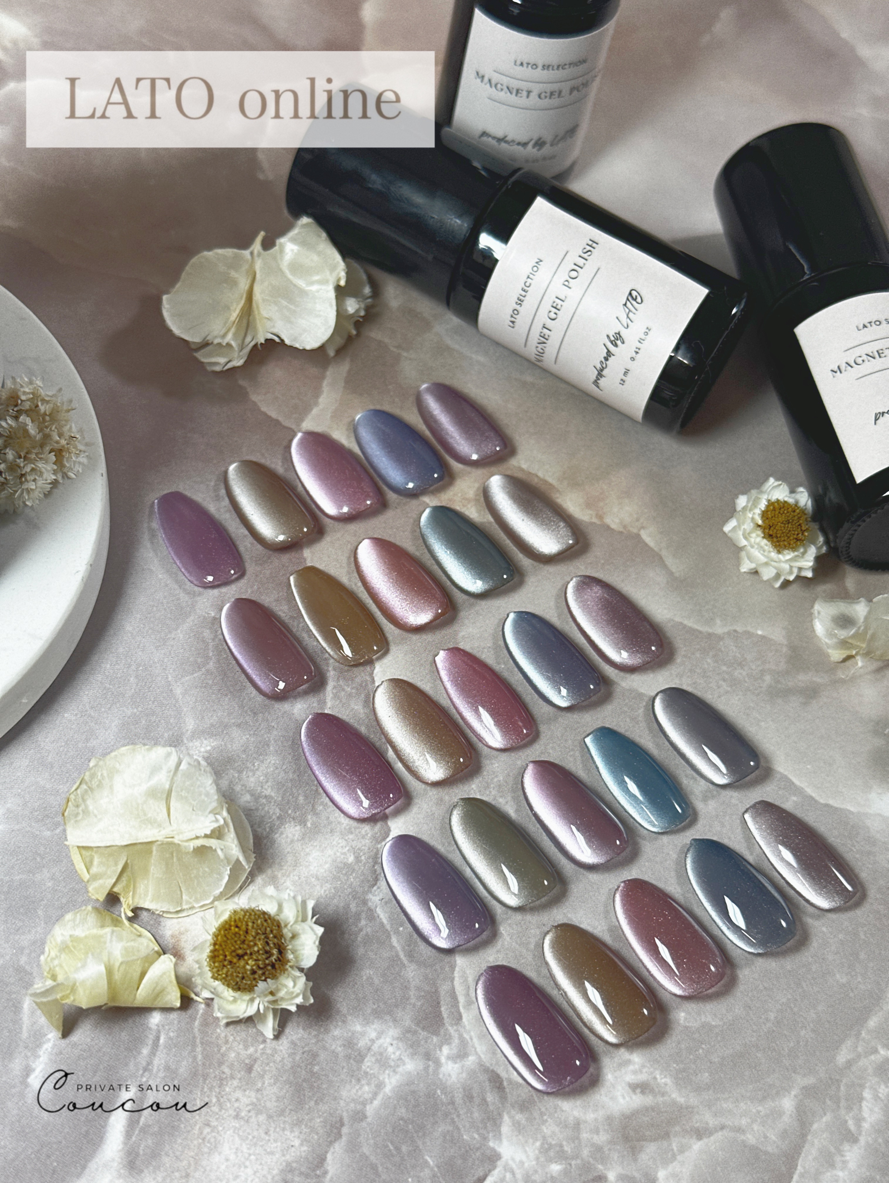 color gel polish/LATO online/ジェルネイルを使ったクチコミ（1枚目）