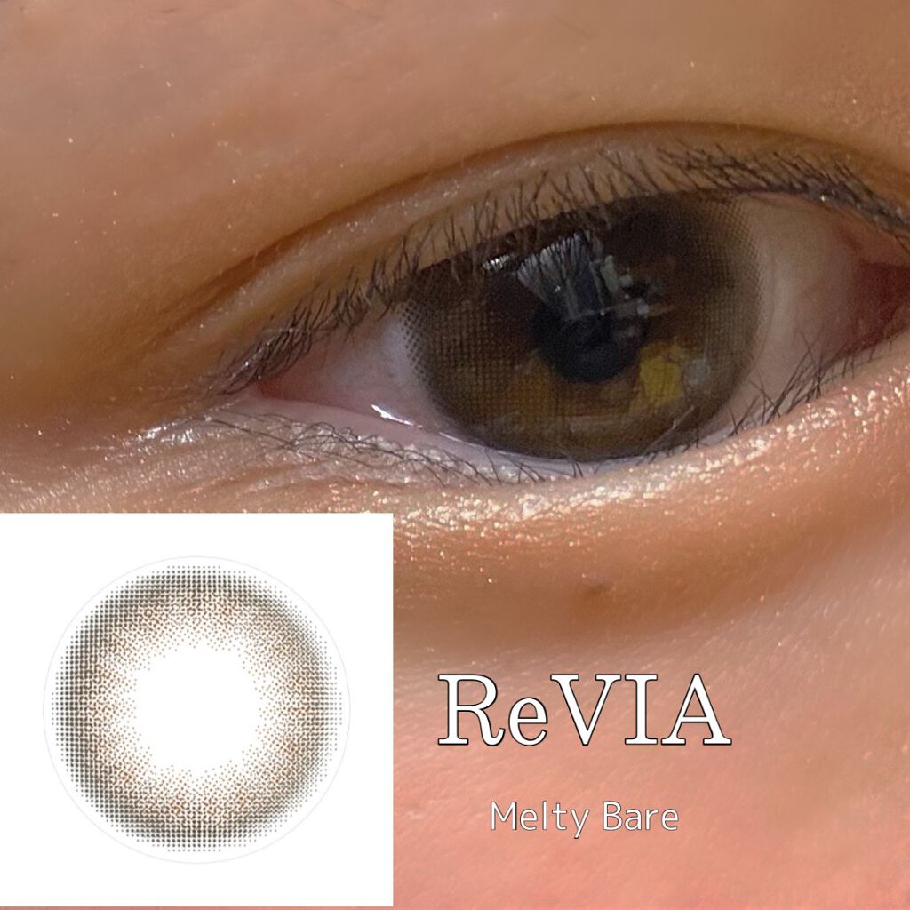ReVIA 1day/ReVIA/ワンデー（１DAY）カラコンを使ったクチコミ（1枚目）