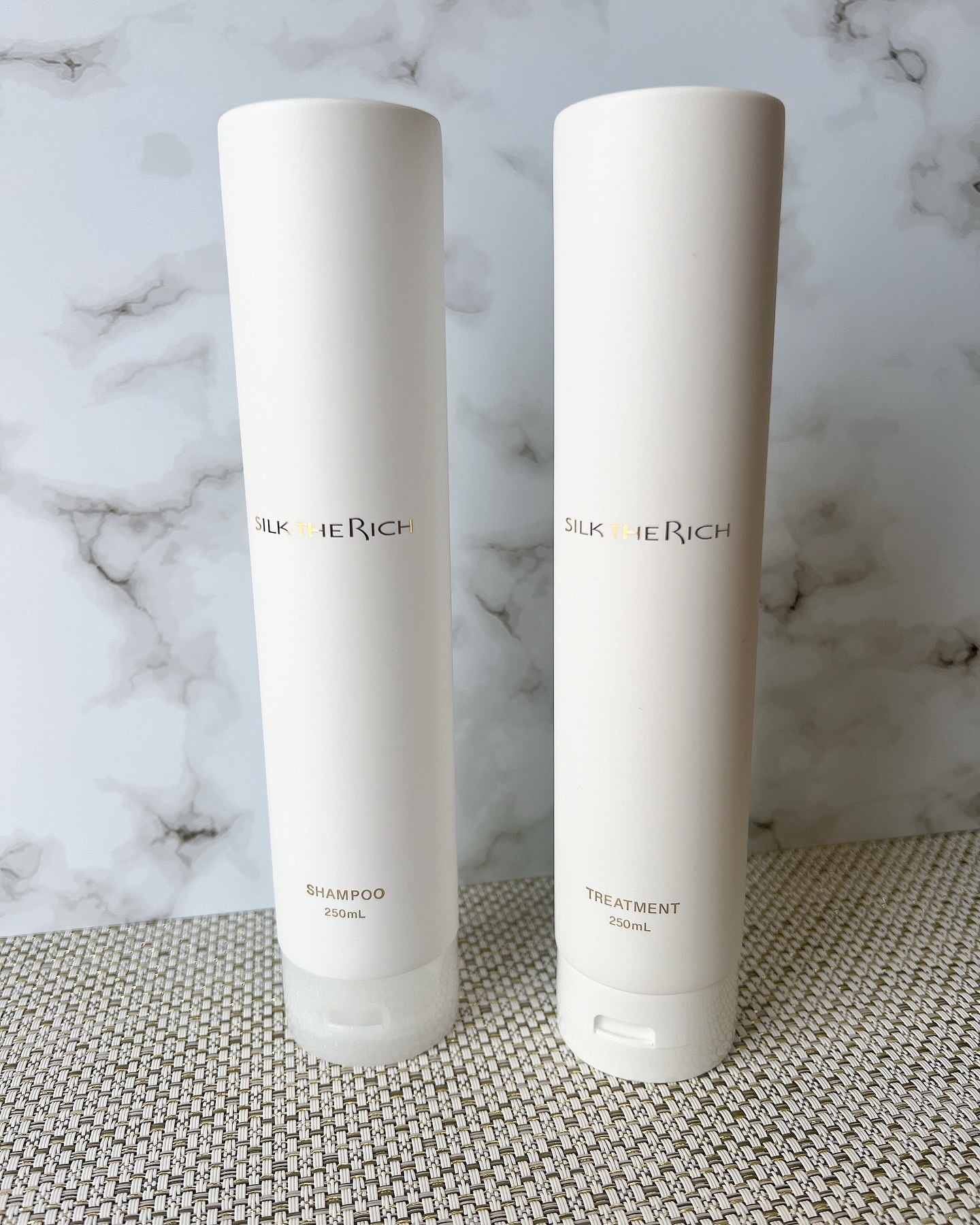 SILK THE RICH モイスト&リペア シャンプー・トリートメント/SILK THE RICH/市販シャンプーを使ったクチコミ（2枚目）