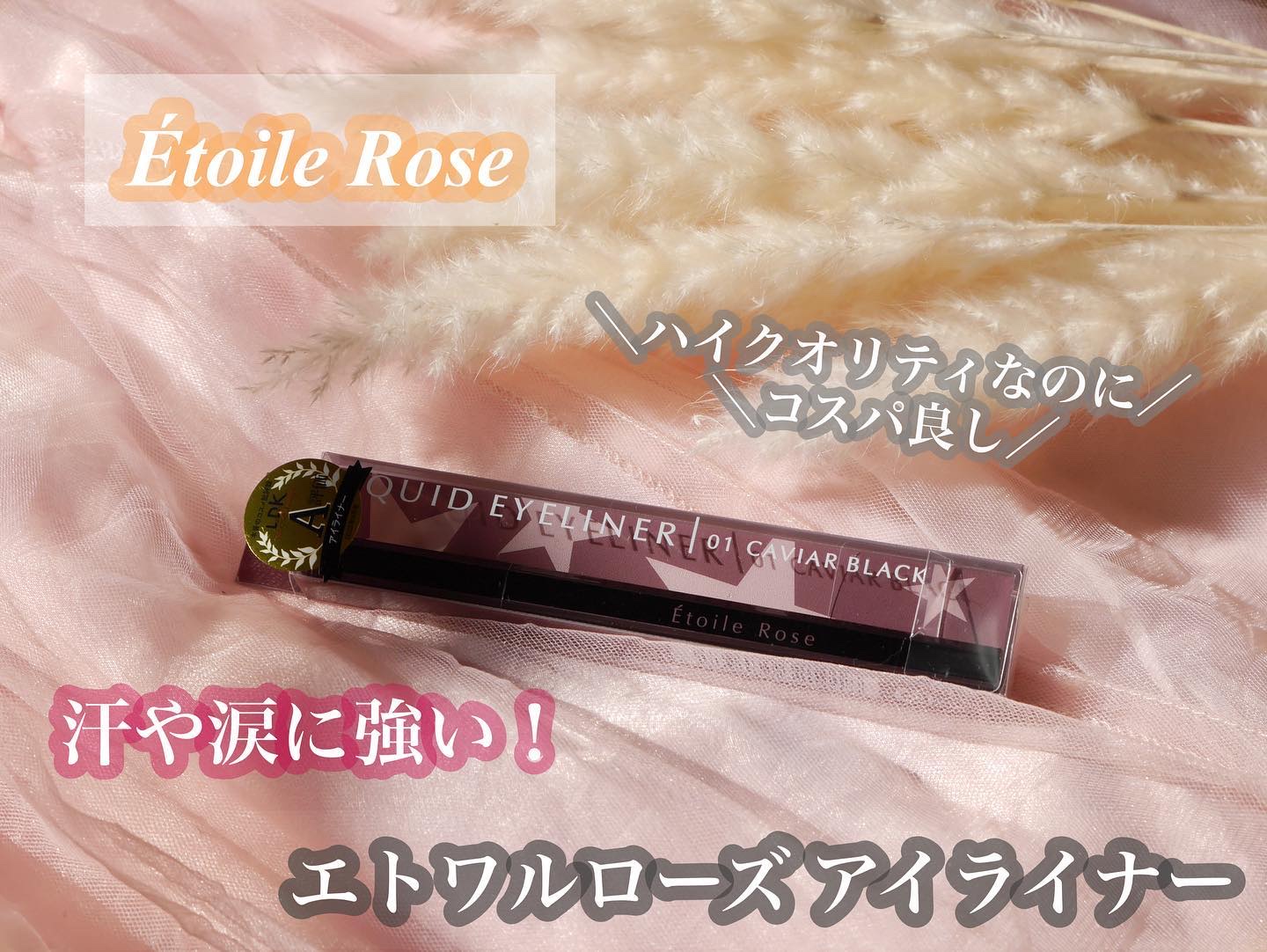アイライナー/Étoile Rose/リキッドアイライナーを使ったクチコミ（1枚目）