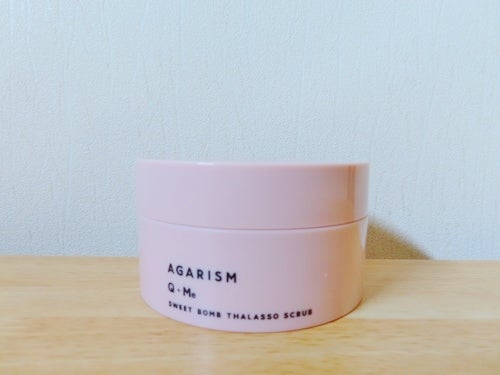 Q+Me スウィート ボム タラソ スクラブ/AGARISM/バスト・ヒップケアを使ったクチコミ(1枚目)