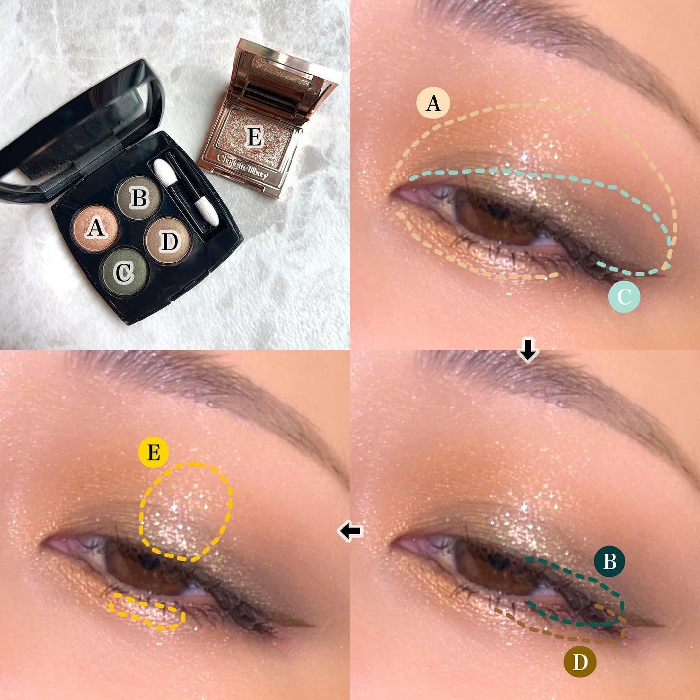 レ キャトル オンブル/CHANEL/アイシャドウパレットを使ったクチコミ(5枚目)