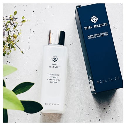 ロサ セレナイト スノーローズ エッセンス クリスタルスキン ローション/ROSA FAYRE/化粧水を使ったクチコミ(3枚目)