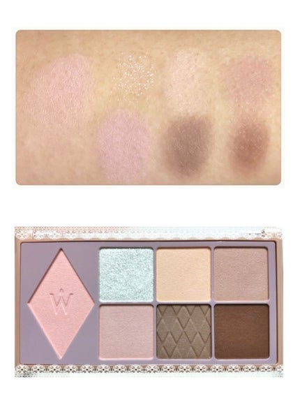 ウォンジョンヨ W デイリームードアップパレット /Wonjungyo/アイシャドウパレットを使ったクチコミ(2枚目)