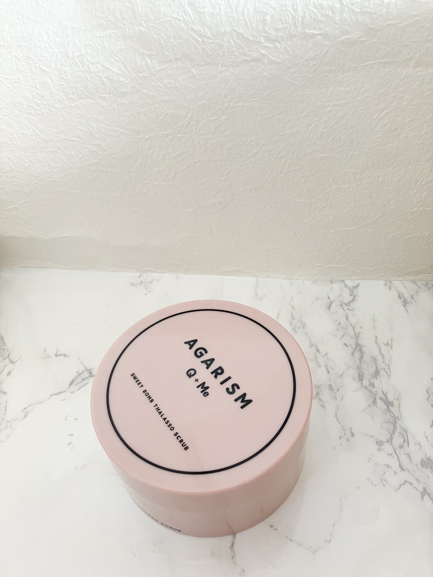 Q+Me スウィート ボム タラソ スクラブ/AGARISM/バスト・ヒップケアを使ったクチコミ(1枚目)