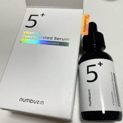 5番 白玉グルタチオンC美容液/numbuzin/美容液を使ったクチコミ(1枚目)