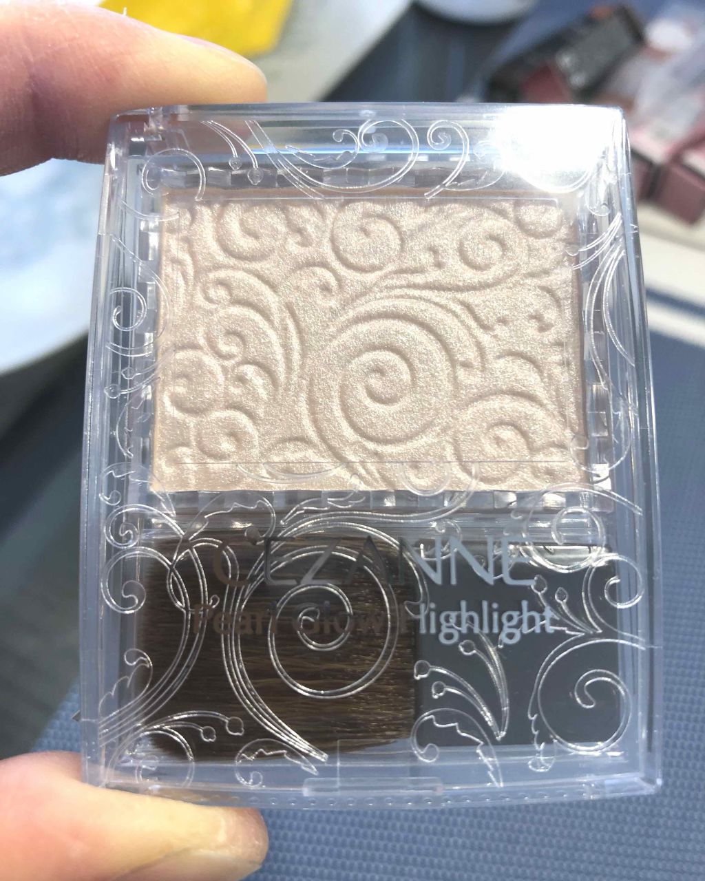 パールグロウハイライト/CEZANNE/パウダーハイライトを使ったクチコミ(1枚目)