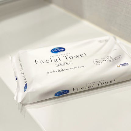 シルコットフェイシャルタオル 素肌おもい プレミアム/シルコット/クレンジングタオルを使ったクチコミ(1枚目)