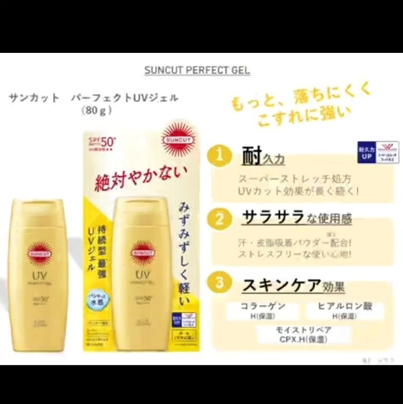 サンカットR パーフェクトUV ジェル/サンカット®/日焼け止めジェルを使ったクチコミ(8枚目)