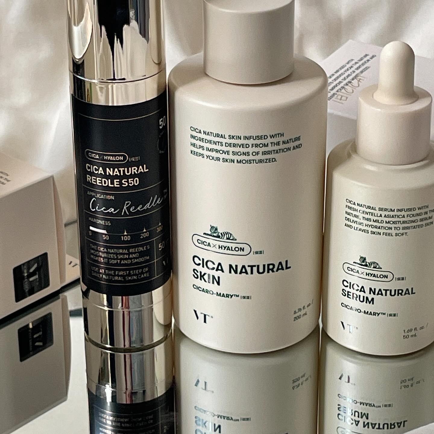 #PR @vtcosmetics_spot 🌱

#シカナチュラルリードルS50 50ml 3270円（税込）
#シカナチュラルスキン 200ml 3740円（税込）
#シカナチュラルセラム 50ml 3960円（税込）

人気の「リード