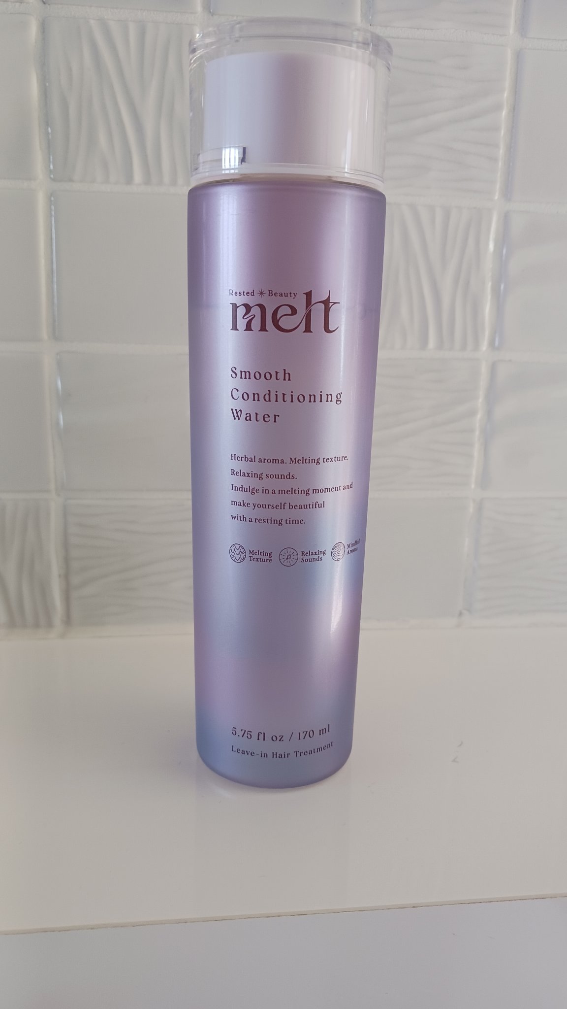 スムース コンディショニング ウォーター/melt/アウトバストリートメントを使ったクチコミ（1枚目）