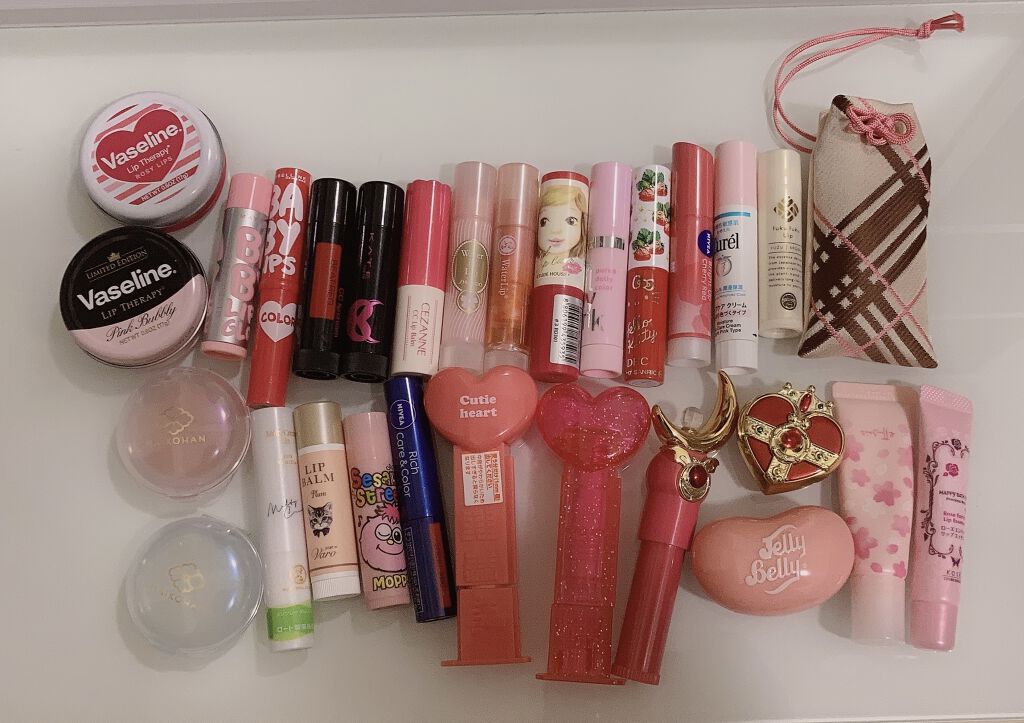 リップクリーム ピンクグロウ/MAYBELLINE NEW YORK/リップケアを使ったクチコミ（3枚目）