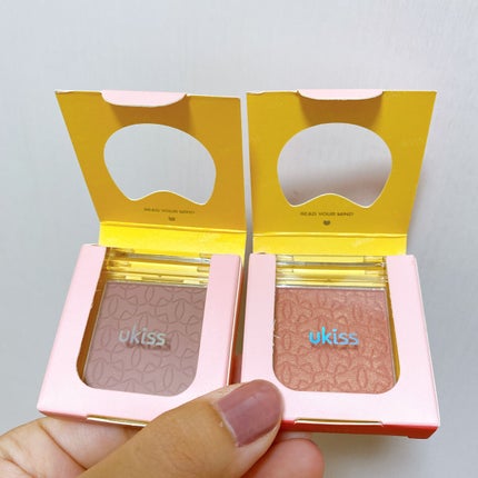 キャットミニチーク/ukiss/パウダーチークを使ったクチコミ(4枚目)