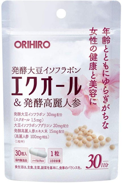 オリヒロ エクオール&発酵高麗人参