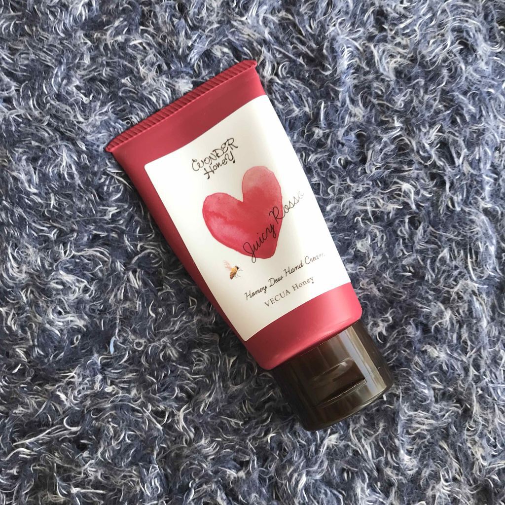ワンダーハニー とろとろハンドクリーム ジューシーロッソ/VECUA Honey/ハンドクリームを使ったクチコミ（1枚目）
