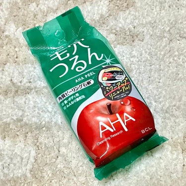 クレンジングリサーチ ソープ AHA＆ピールのクチコミ「クレンジングリサーチ　ソープ AHA＆ピール

顔にも身体にも使える角質ピーリング石鹸💚

A.....」（3枚目）