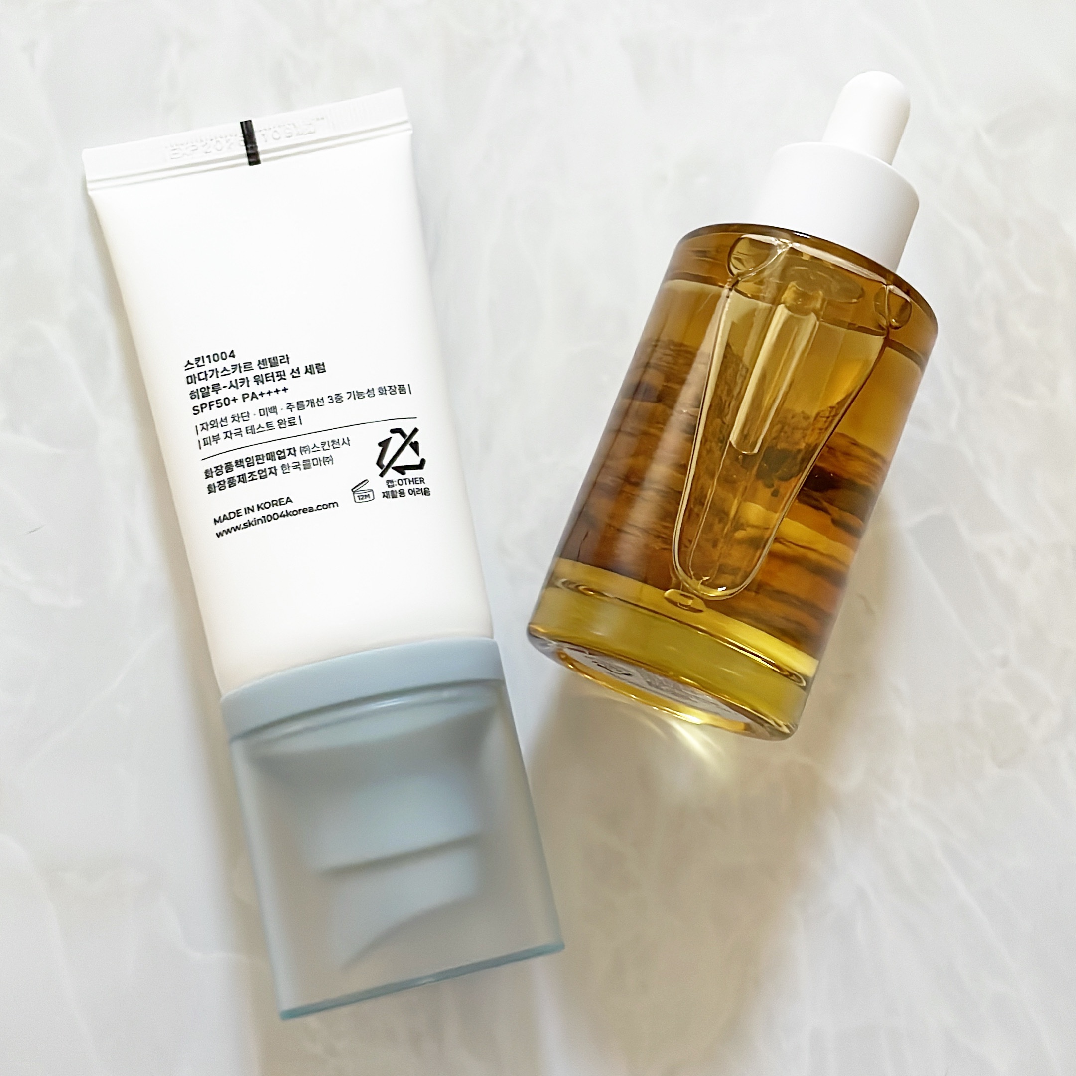 ヒアルーシカ ウォーターフィット サンセラム/SKIN1004/日焼け止めローションを使ったクチコミ（2枚目）