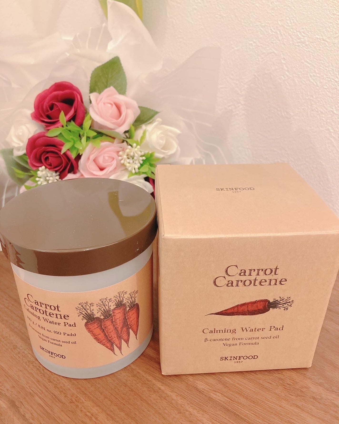 キャロットカロテン カーミングウォーターパッド/SKINFOOD/トナーパッドを使ったクチコミ(8枚目)