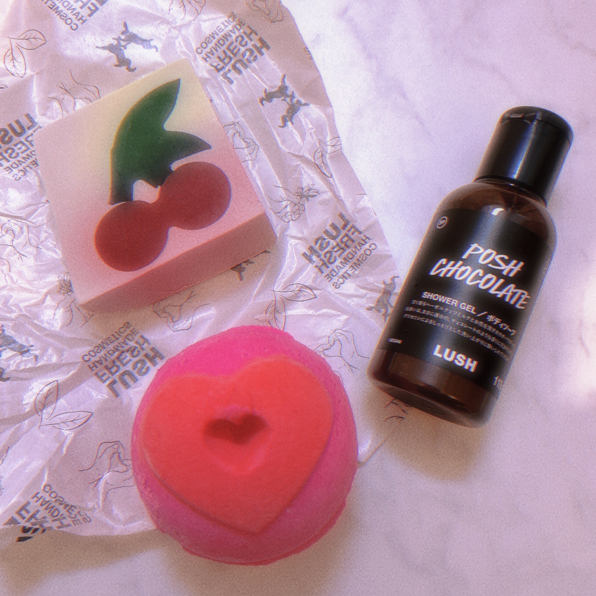 ポッシュチョコレート シャワージェル（シャワージェル）/ラッシュ/ボディソープを使ったクチコミ（1枚目）