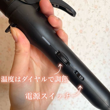 スタイリッシュ カーリングアイロン 32mm MHI-3249-K/mod's hair/カールアイロンを使ったクチコミ（5枚目）