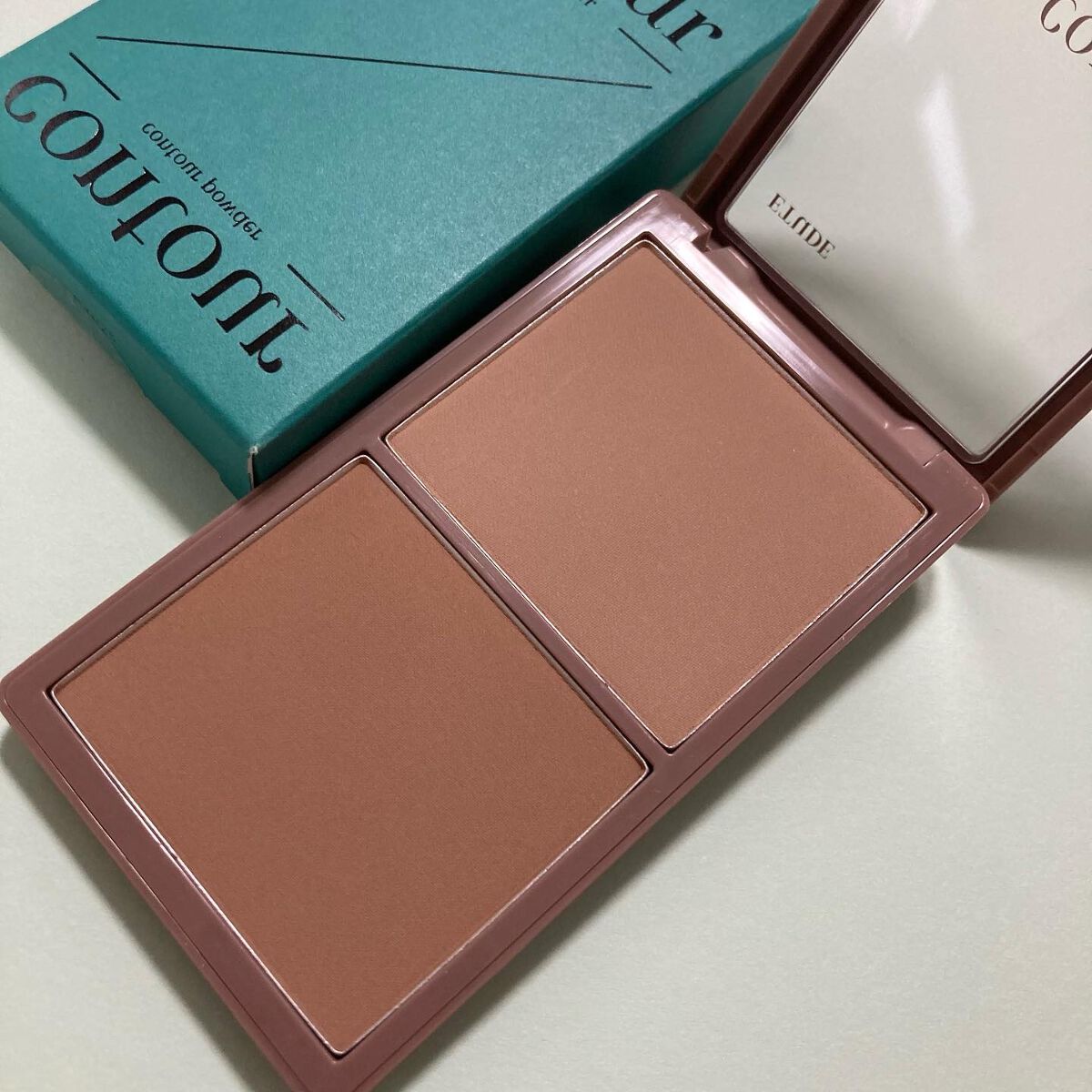 コントゥアパウダー/ETUDE/シェーディングを使ったクチコミ（3枚目）