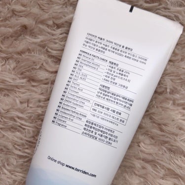 Torriden ダイブイン フォームクレンザーのクチコミ「*
*
 #使い切り

🎀no.689
DIVE-IN
Foam Cleanser
シーソルト.....」（2枚目）