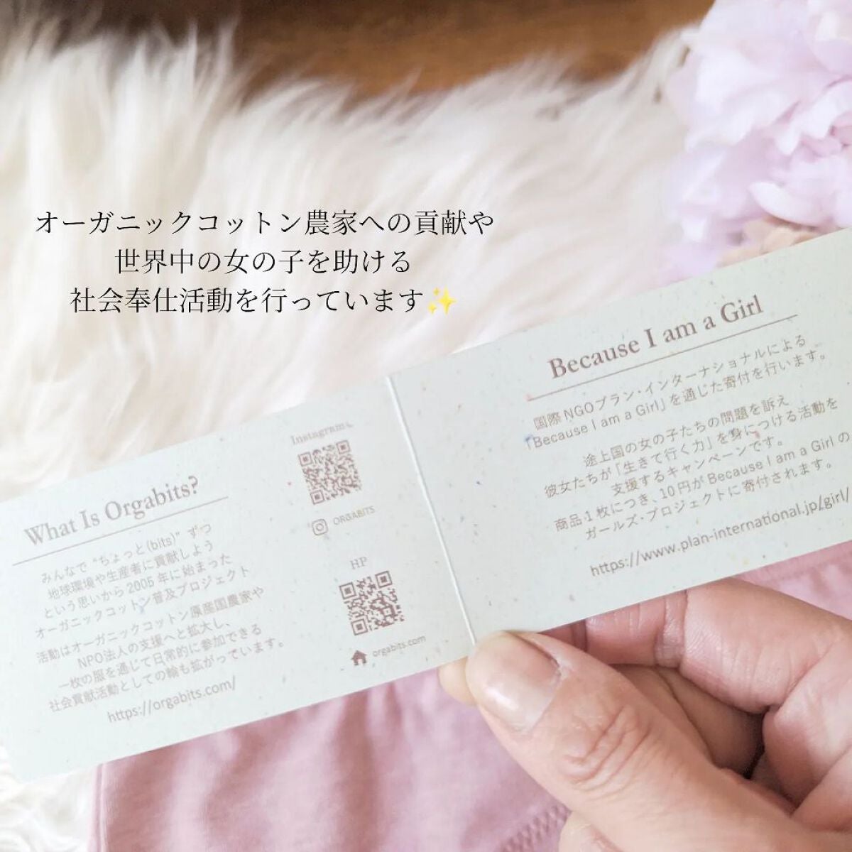 オーガニックコットン吸水ショーツ/Hogara/その他生理用品を使ったクチコミ(6枚目)