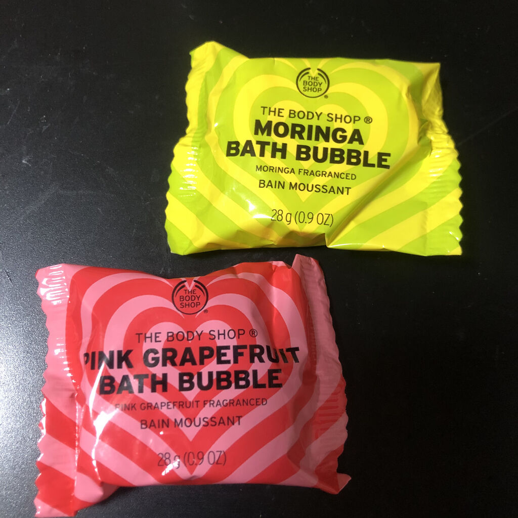 バスバブル モリンガ/THE BODY SHOP/入浴剤を使ったクチコミ（1枚目）