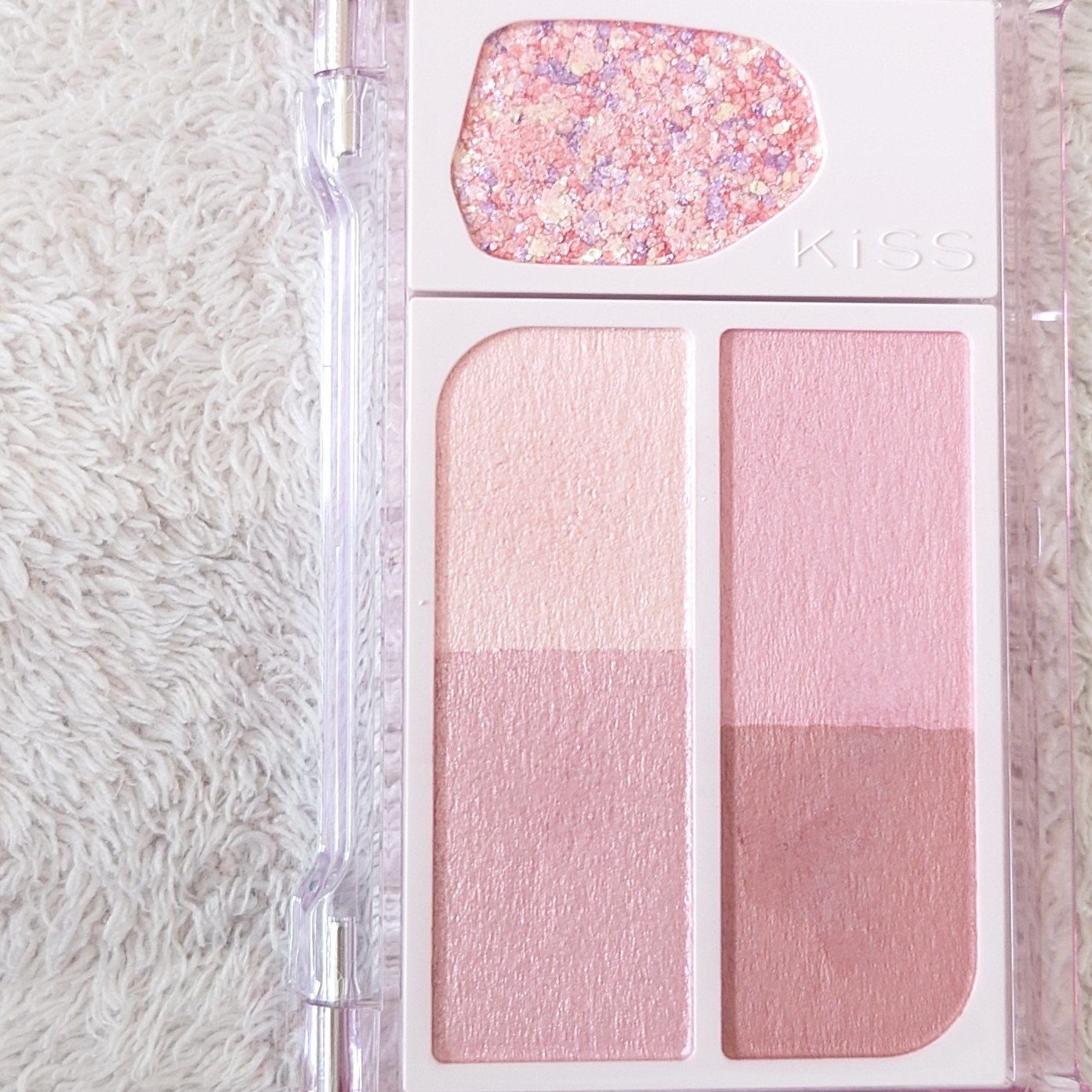 カクテルデイズ 03 ピンキーデライト/KiSS/アイシャドウパレットを使ったクチコミ（2枚目）