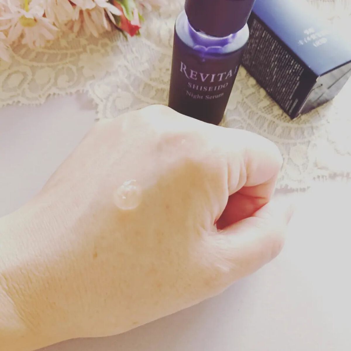 ナイトセラム /リバイタル/美容液を使ったクチコミ（3枚目）