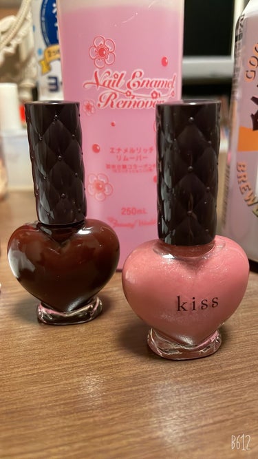 KiSS ネイルポリッシュのクチコミ「kissネイルポリッシュ01Louise
kissネイルポリッシュ03Mademoiselle.....」（1枚目）