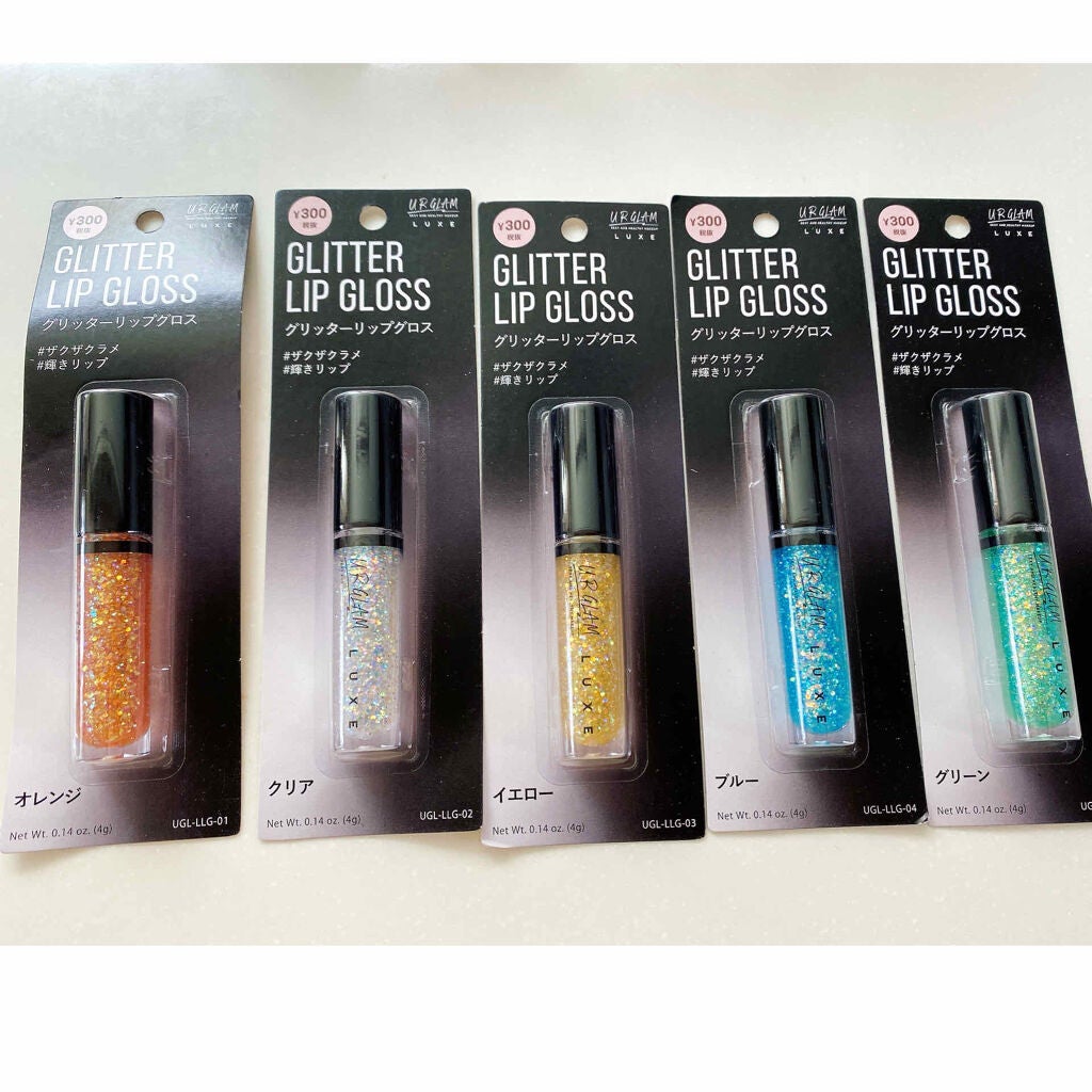 UR GLAM LUXE GLITTER LIP GLOSS/U R GLAM/リップグロスを使ったクチコミ(3枚目)