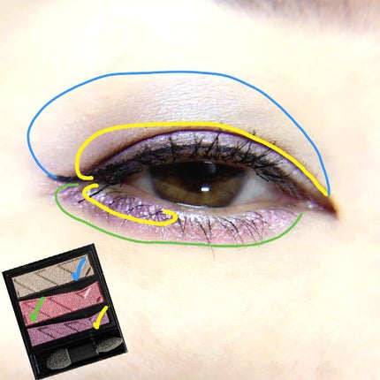 パーツリサイズシャドウ/KATE/アイシャドウパレットを使ったクチコミ(5枚目)